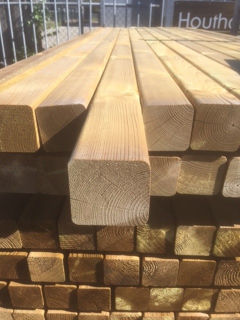 tuin hout paal