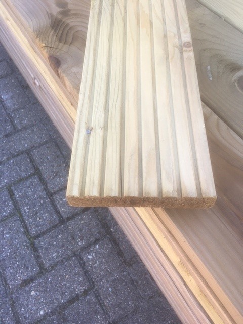 tuinhout vlonderplank actie